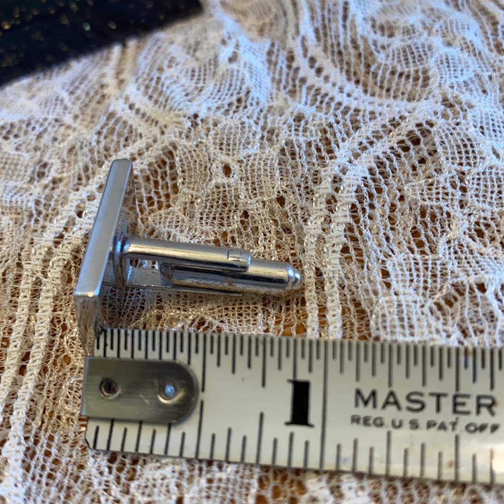 Vintage Speidel Rectangular Silver Tone Mirror Fi… - image 8